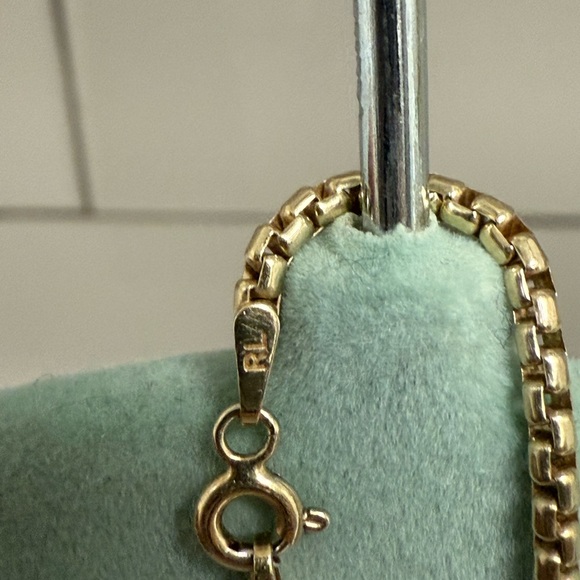 Ralph Lauren Gold Necklace with Heart Charm - Picture 5 of 5